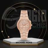 Michael Kors Oversized Billie Frosted Rose Gold