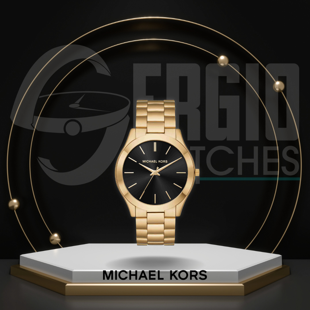 Michael Kors Oversized Slim Runway Gold