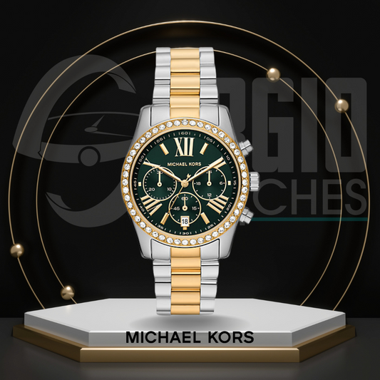 Michael Kors Oversized Lexington Pavé Two-Tone