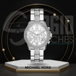 Michael Kors Oversized Brynn Pavé Silver