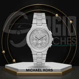Michael Kors Oversized Billie Frosted silver