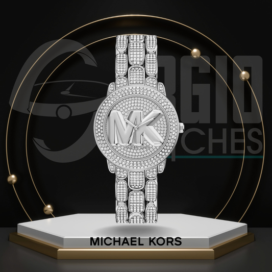 Michael Kors Pavé Phoebe Silver