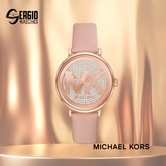 Michael Kors Addyson Pink Leather