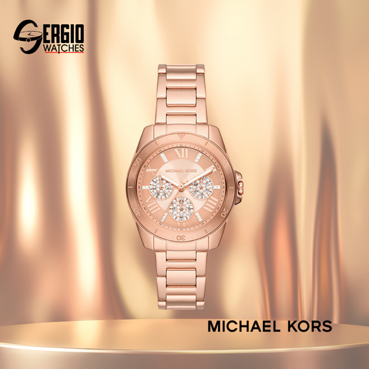 Michael Kors Mini Alek Pavé Rose Gold