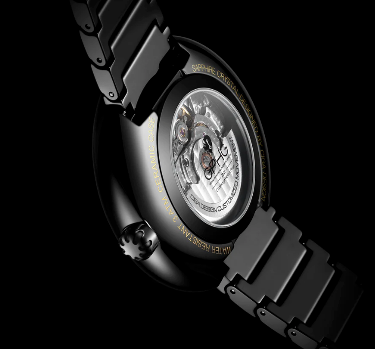 CIGA Design Mechanical Watch Series U Blue Planet - Gilding Version