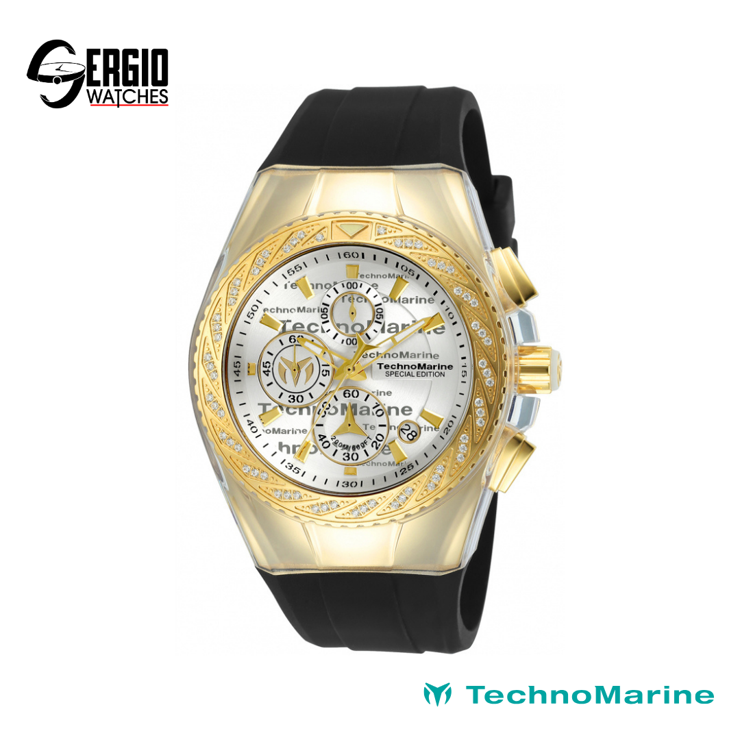 TechnoMarine Cruise Glitz Special Edition Gold