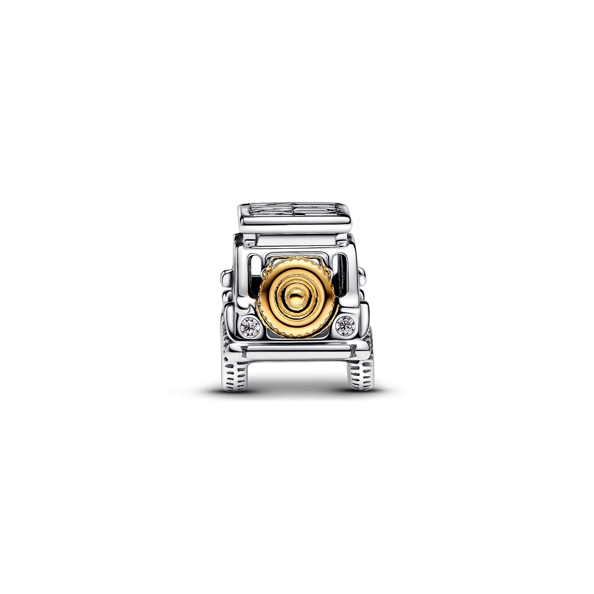 Pandora Two-tone Adventure Car Charm | 14k Gold plated