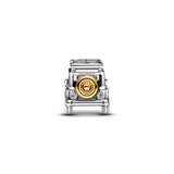 Pandora Two-tone Adventure Car Charm | 14k Gold plated