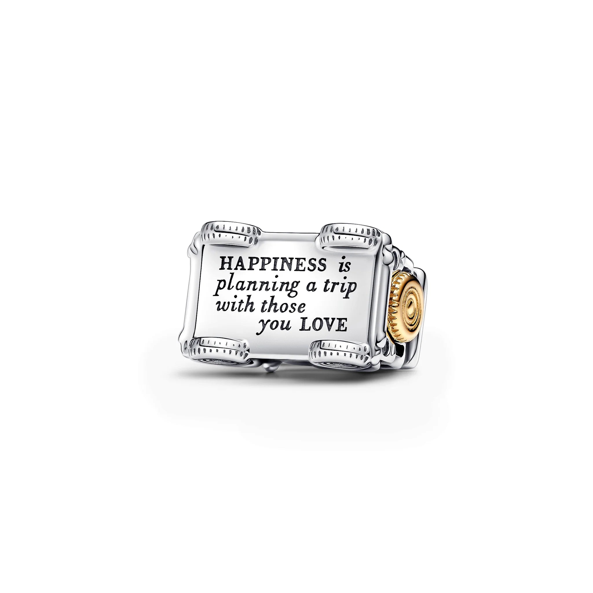 Pandora Two-tone Adventure Car Charm | 14k Gold plated