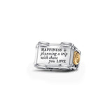 Pandora Two-tone Adventure Car Charm | 14k Gold plated