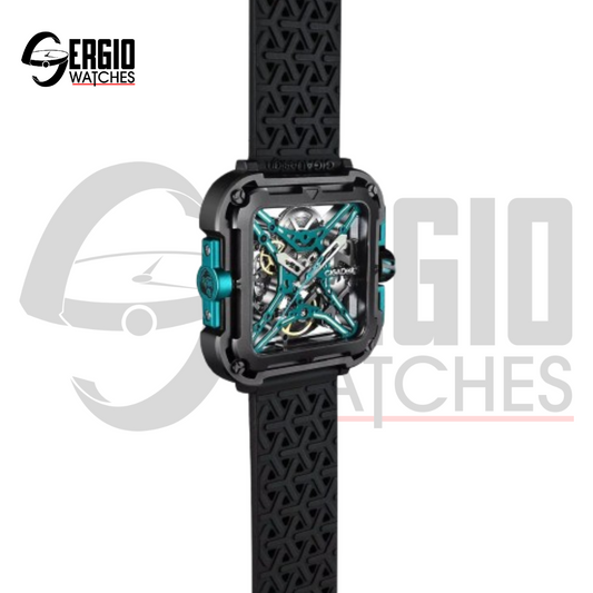 Ciga Design X Series Gorilla Black and Blue Skeleton