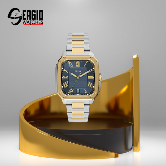 Fossil Crosby Two-Tone Stainless Steel