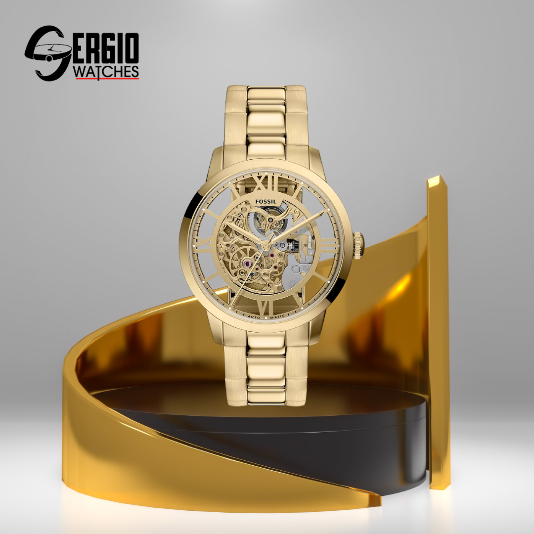 Fossil Townsman Automatic Gold-Tone Stainless Steel