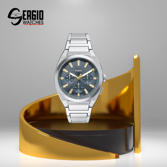 Fossil Everett Chronograph Stainless Steel