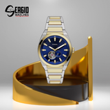 Fossil Everett Automatic Two-Tone Stainless Steel
