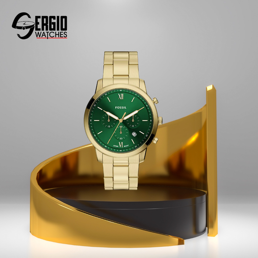 Fossil Neutra Chronograph Gold-Tone Stainless Steel