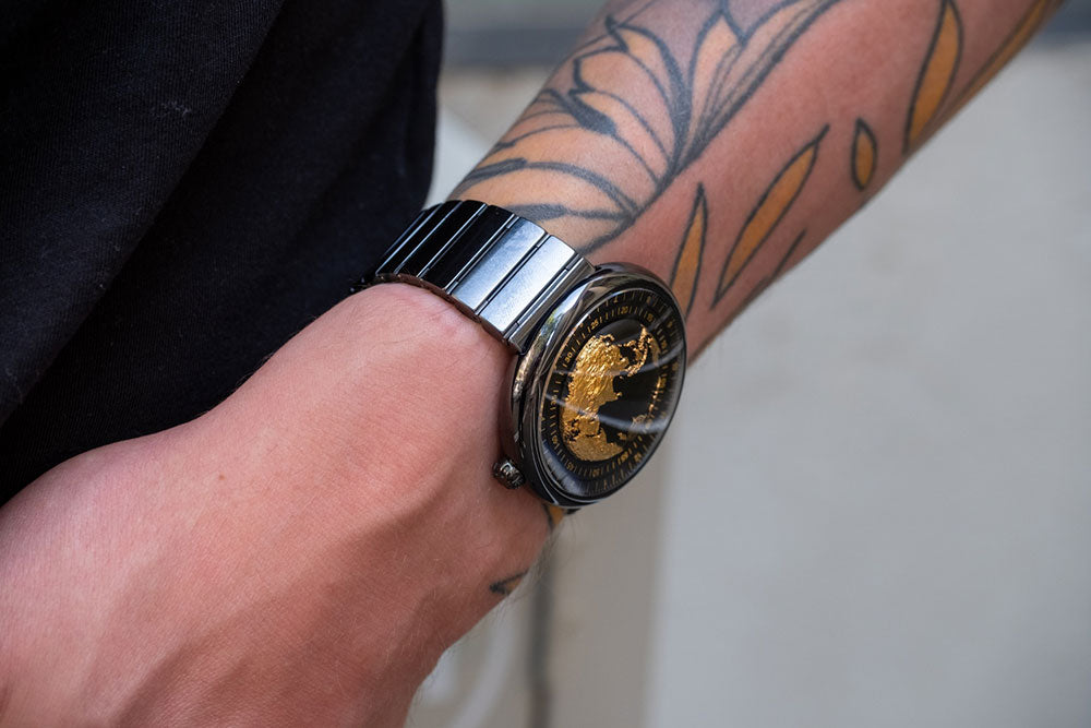 CIGA Design Mechanical Watch Series U Blue Planet - Gilding Version