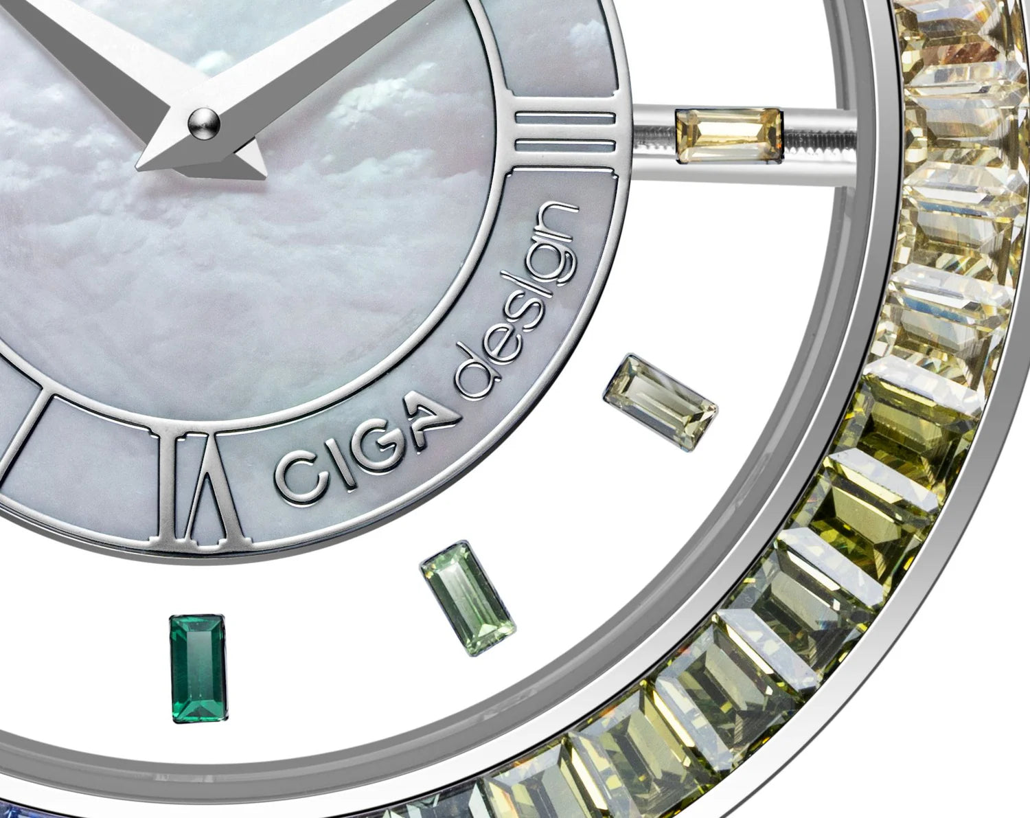 CIGA Design D-Series Sparkle Rainbow Leather