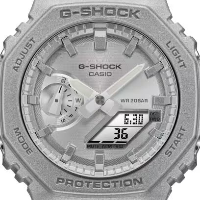 CASIO G-Shock Forgotten Future Metallic Silver Carbon Core