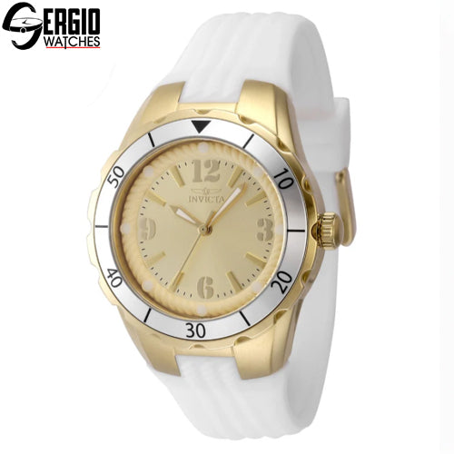 Invicta Angel Unisex Watch con esfera Mother of Pearl, 38mm, Steel