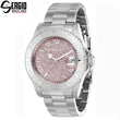 Invicta Angel Aureborne Swiss Ronda 515 Caliber Women’s Watch, 40mm, Steel