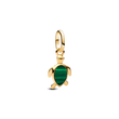 Pandora ME Green Turtle Mini Dangle Charm  | 14k Gold plated