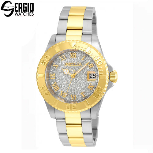Invicta Angel Aureborne Swiss Ronda 515 Caliber Women’s Watch, 40mm, Steel, Gold