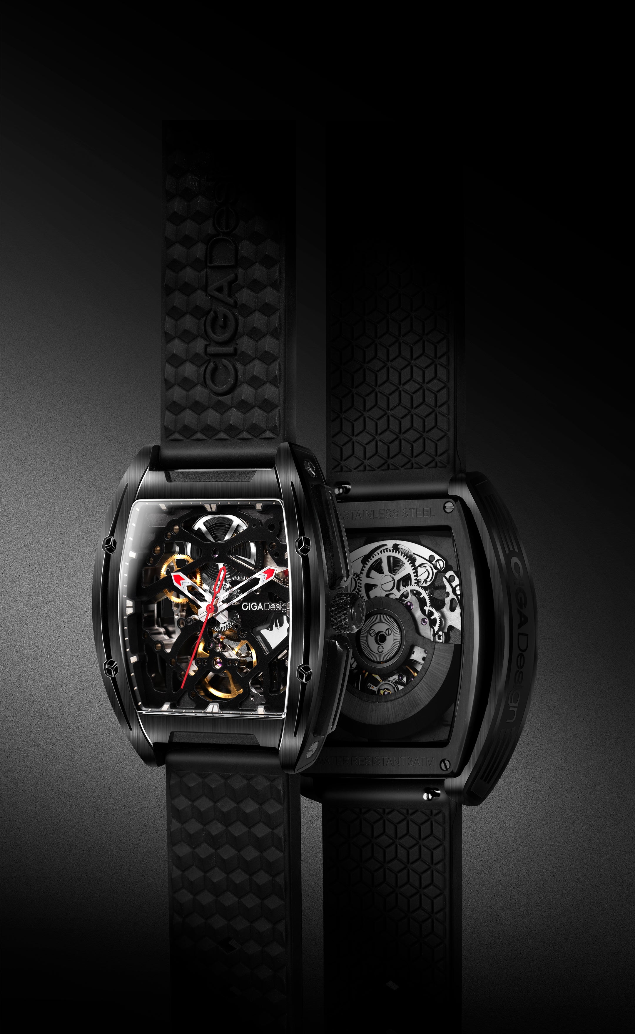 CIGA Design Mechanical Watch Series Z Edge DLC